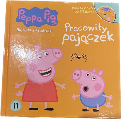 Książka Peppa Pig Pracowity pajączek