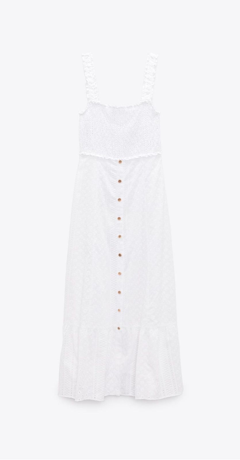 Сарафан Zara р М с прошвы новый