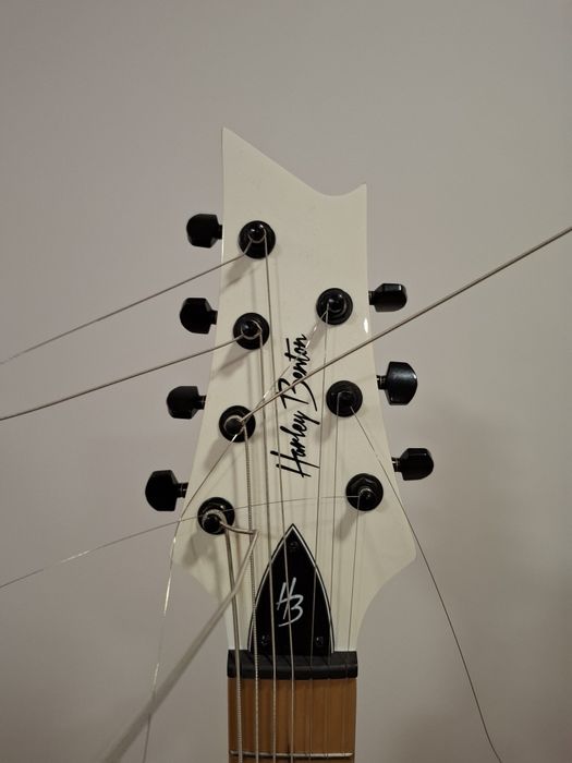 Gitara 7-strunowa Harley Benton R-457MN WH Progressive