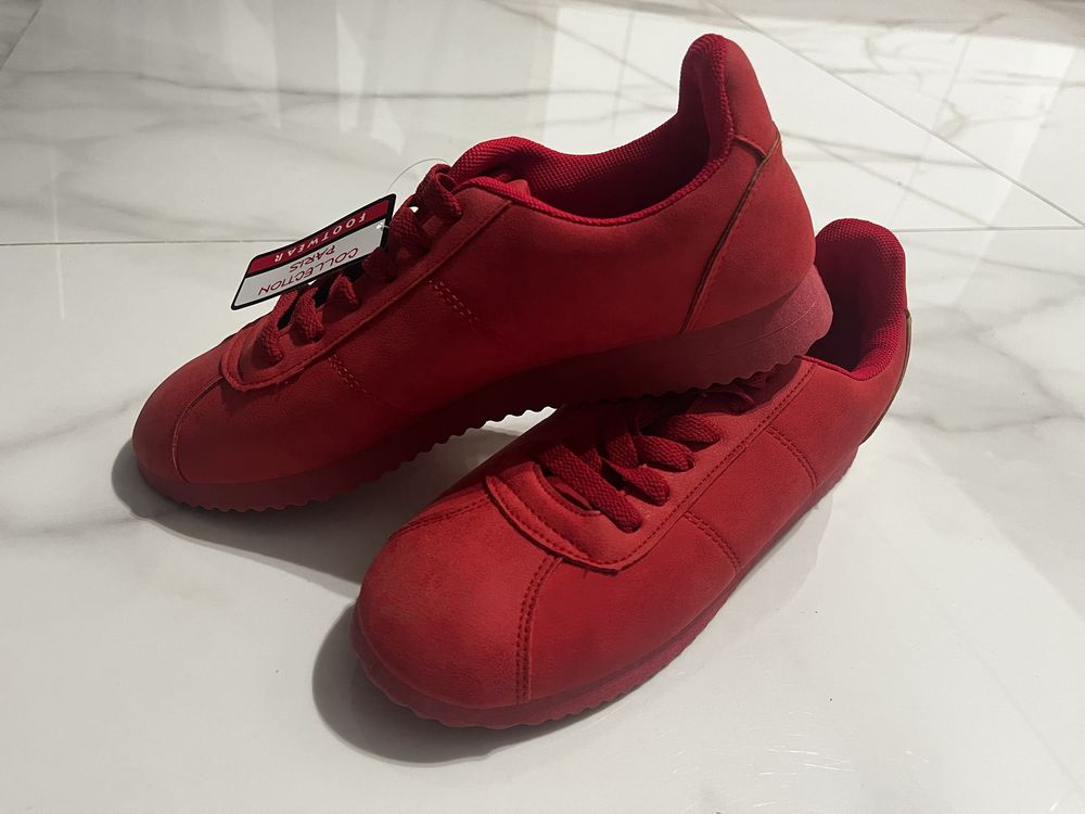 Czerwone adidasy/sneakersy NOWE