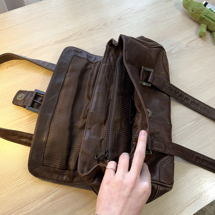 Справжня Шкіряна Сумка Vintage Real Leather Bag