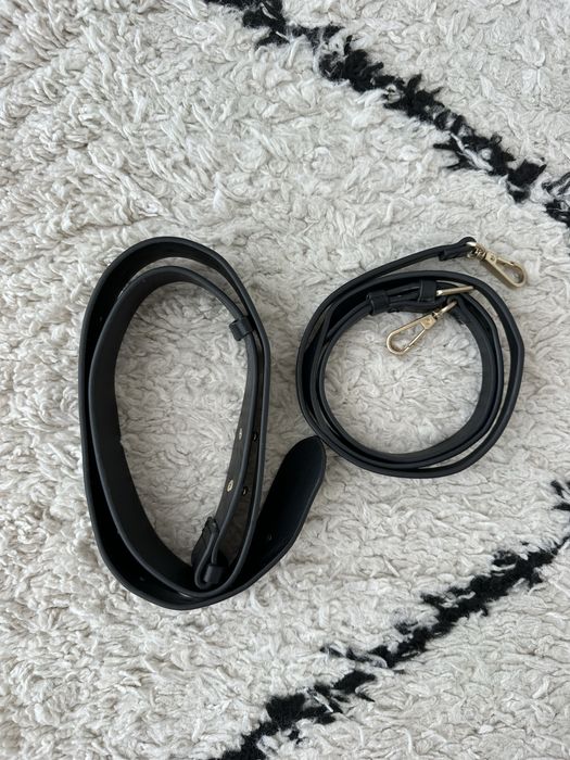 Carteira acolchoada preta ZARA