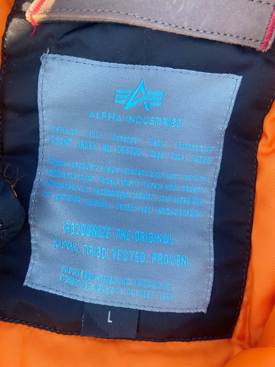 Бомбер Alpha Industries ma-1