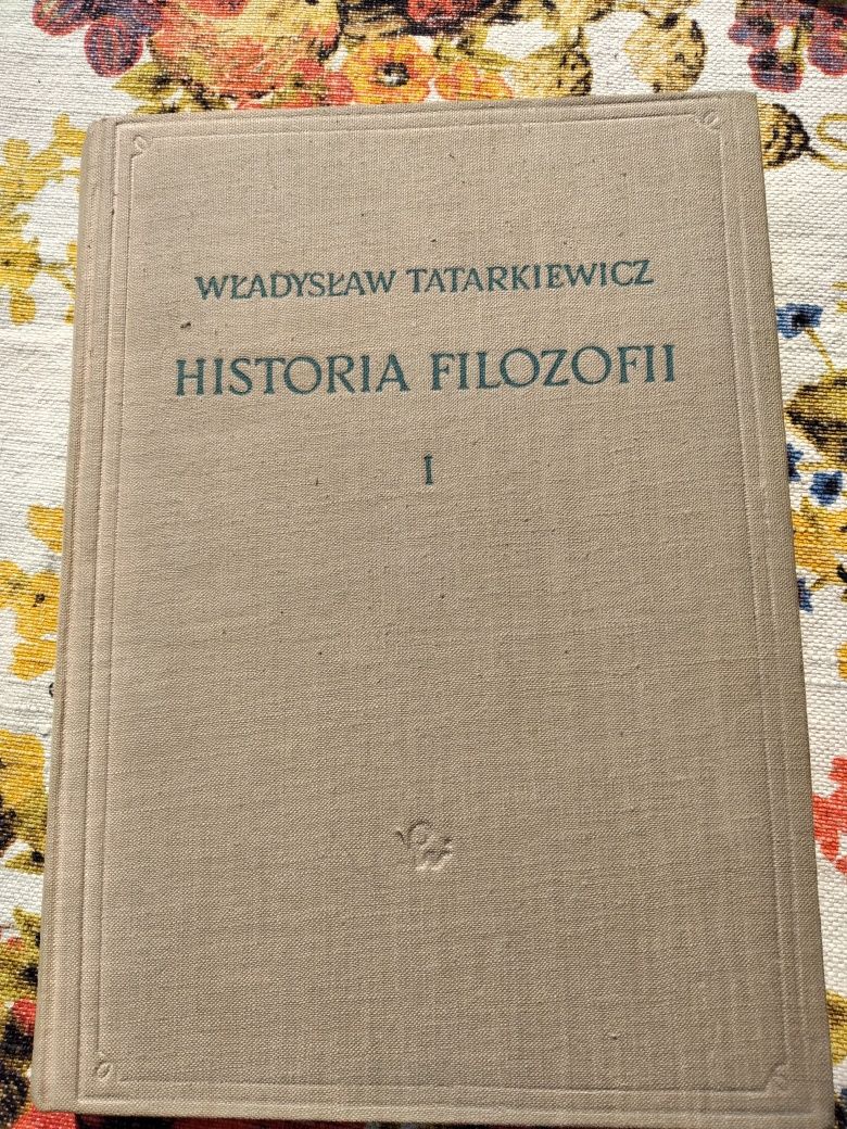 Władysław Tatarkiewicz Historia filozofii