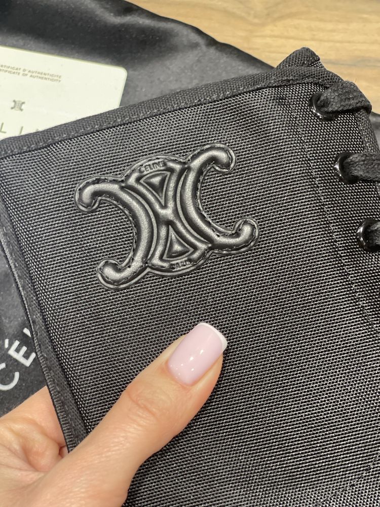 Женские ботинки селин Celine черные наличие