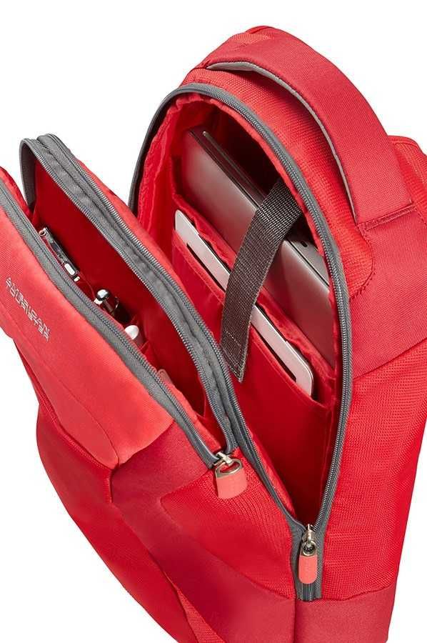 Plecak na notebooka 15,6" American Tourister Samsonite  czerwony
