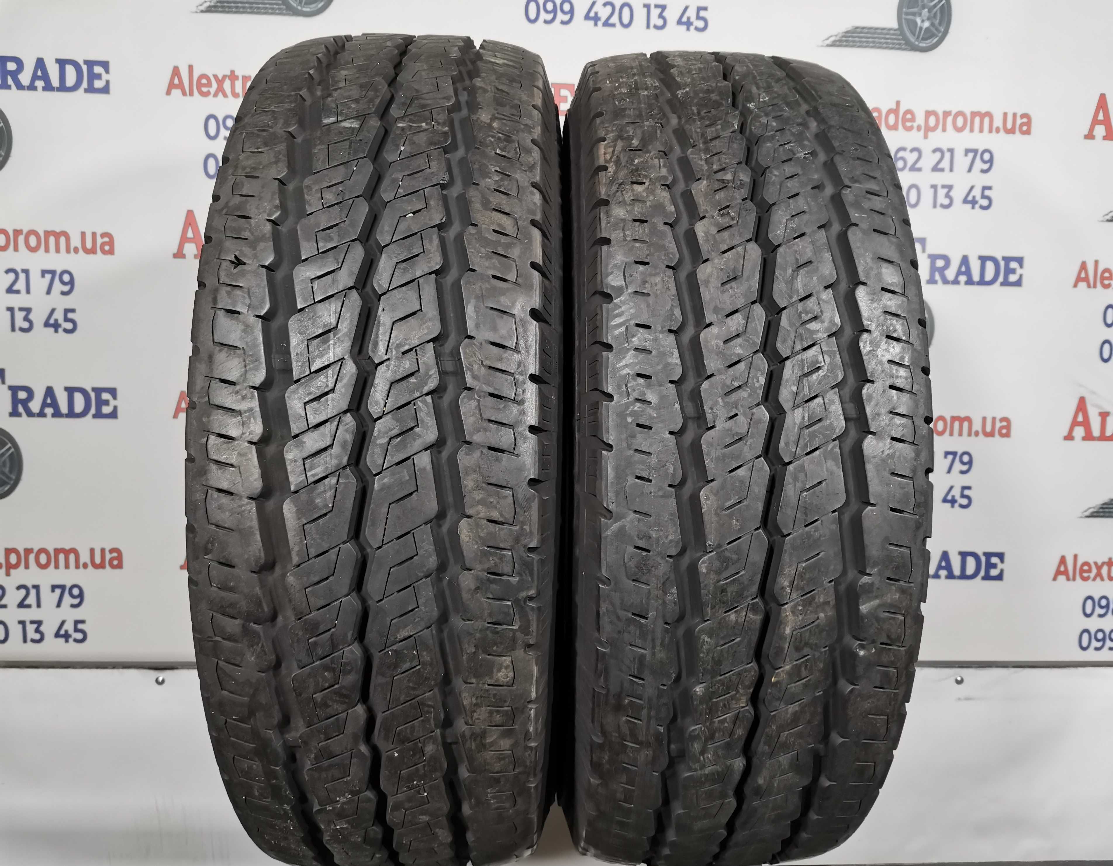 2 шт. 215/70 R15C цешка Continental VancoCamper літні шини б/у