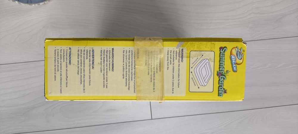 Basen ogrodowy dmucjany