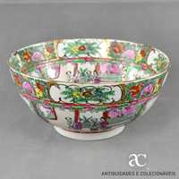 Taça / Poncheira em porcelana da China Mandarim – Anos 60