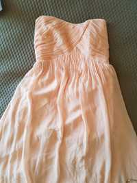 Sukienki ARMANI MAXI piekny brzoskwiniowy kolor