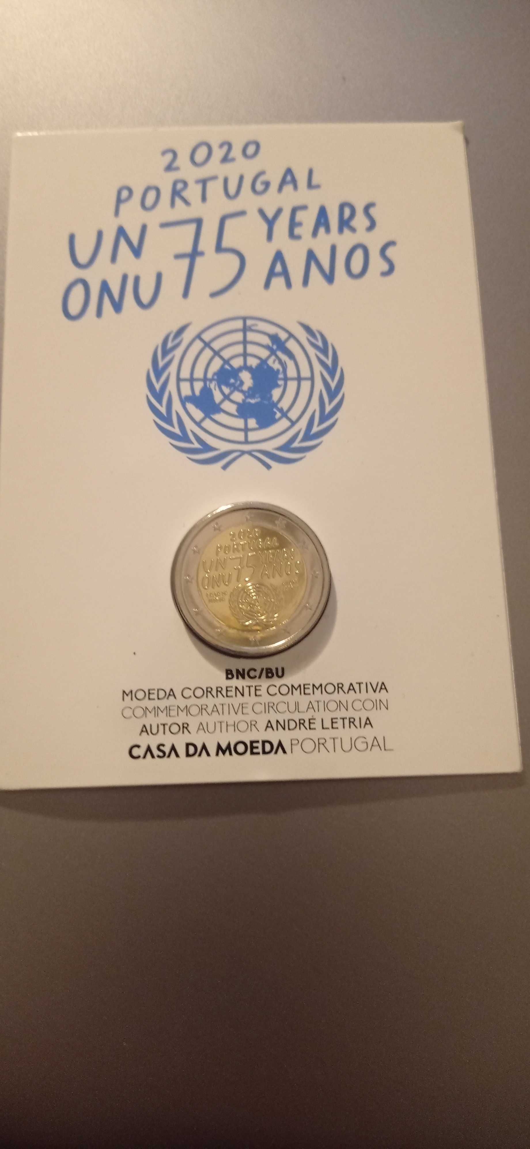 Moeda BNC - Portugal ONU