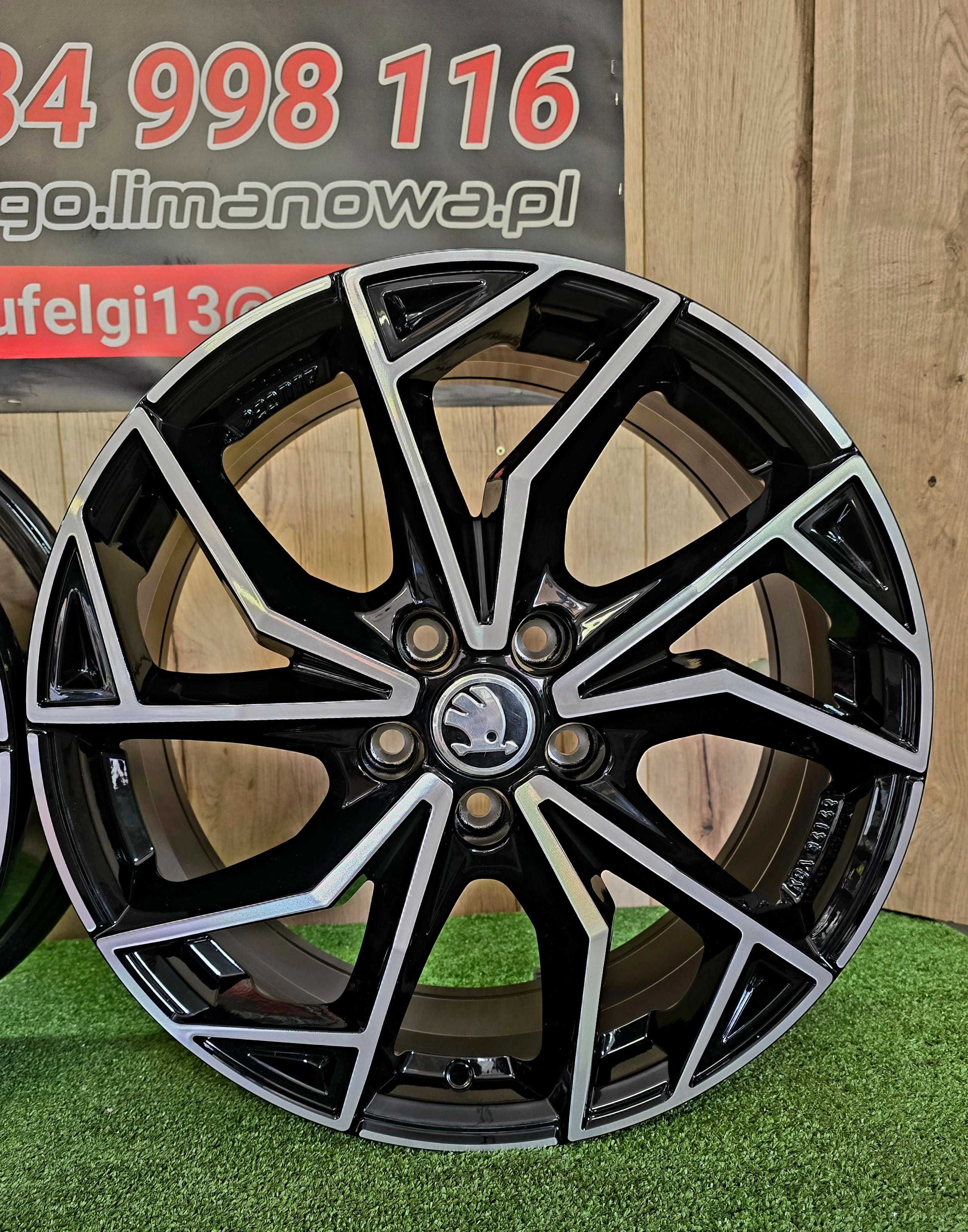 NOWE ALUFELGI SKODA 18x5x112 - KodiaQ,KaroQ,Octavia,Superb,Yeti