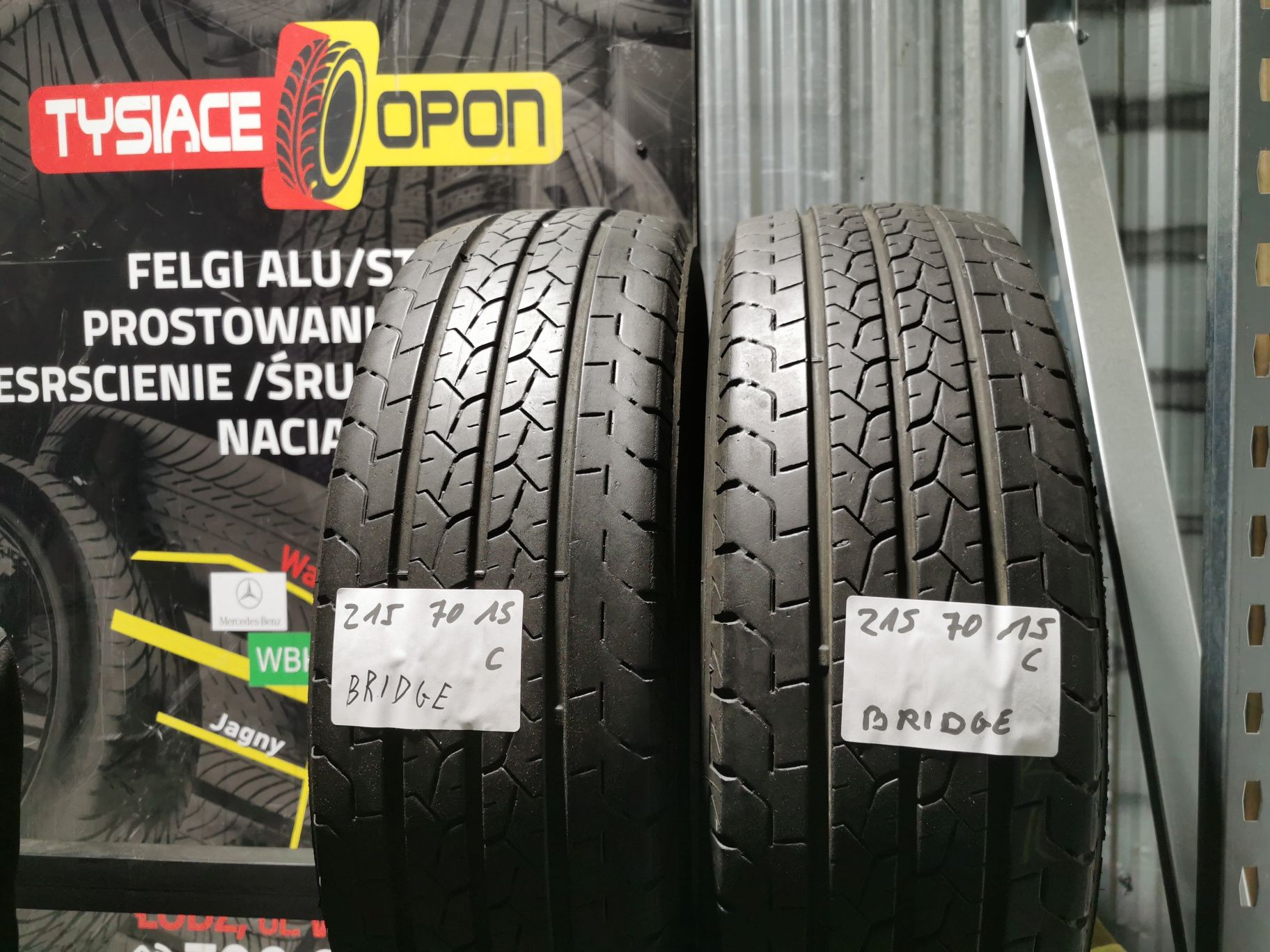 Opony letnie 215/70/15 C BRIDGESTONE DURAVIS R660