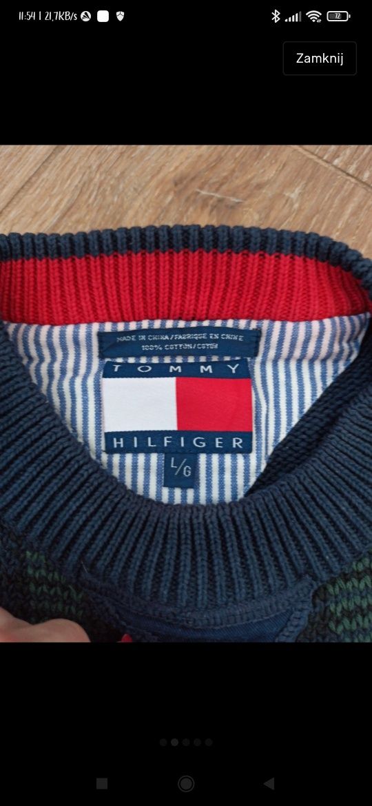 Sweter męski Tommy Hilfiger L