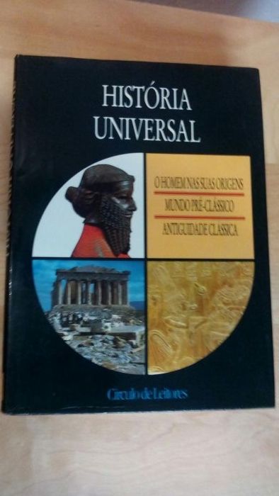 Colecção Historia Universal 3 Livros Como Novos! Círculo de leitores,