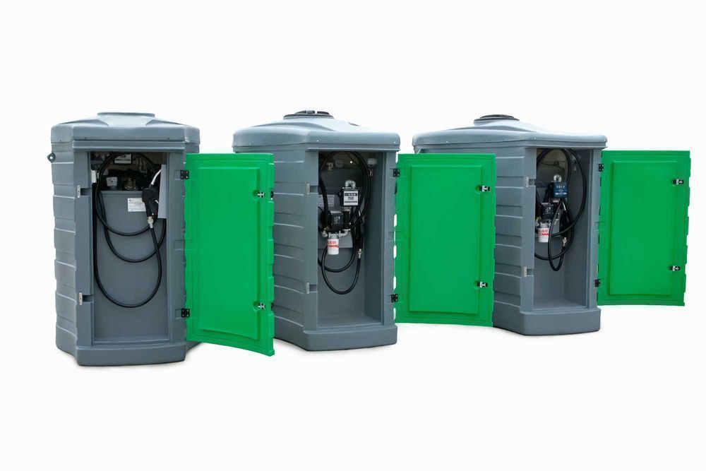 Zbiornik dwupłaszczowy paliwo paliwa 1000L 1500L 2500L