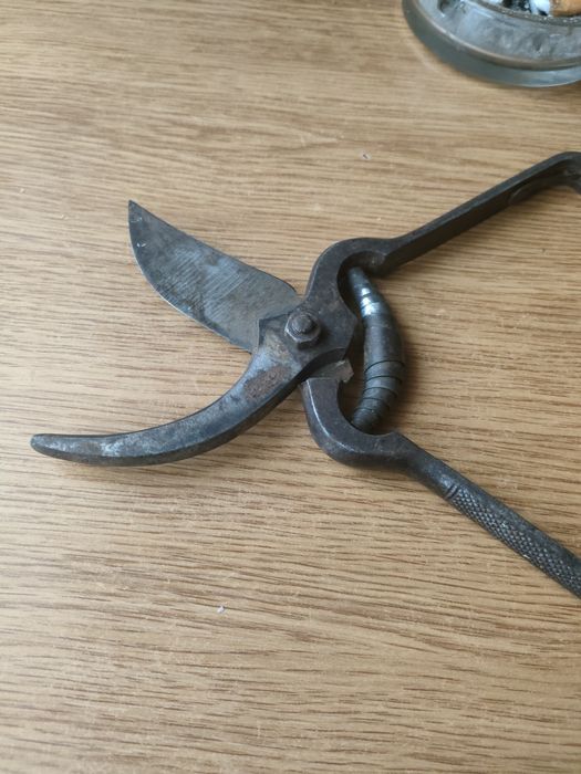 Sekator ogrodowy PRL