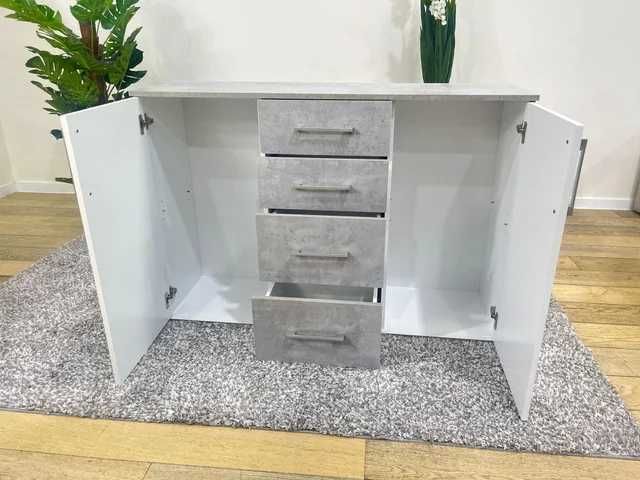 Aparador com 2 portas e 4 gavetas  envio grátis