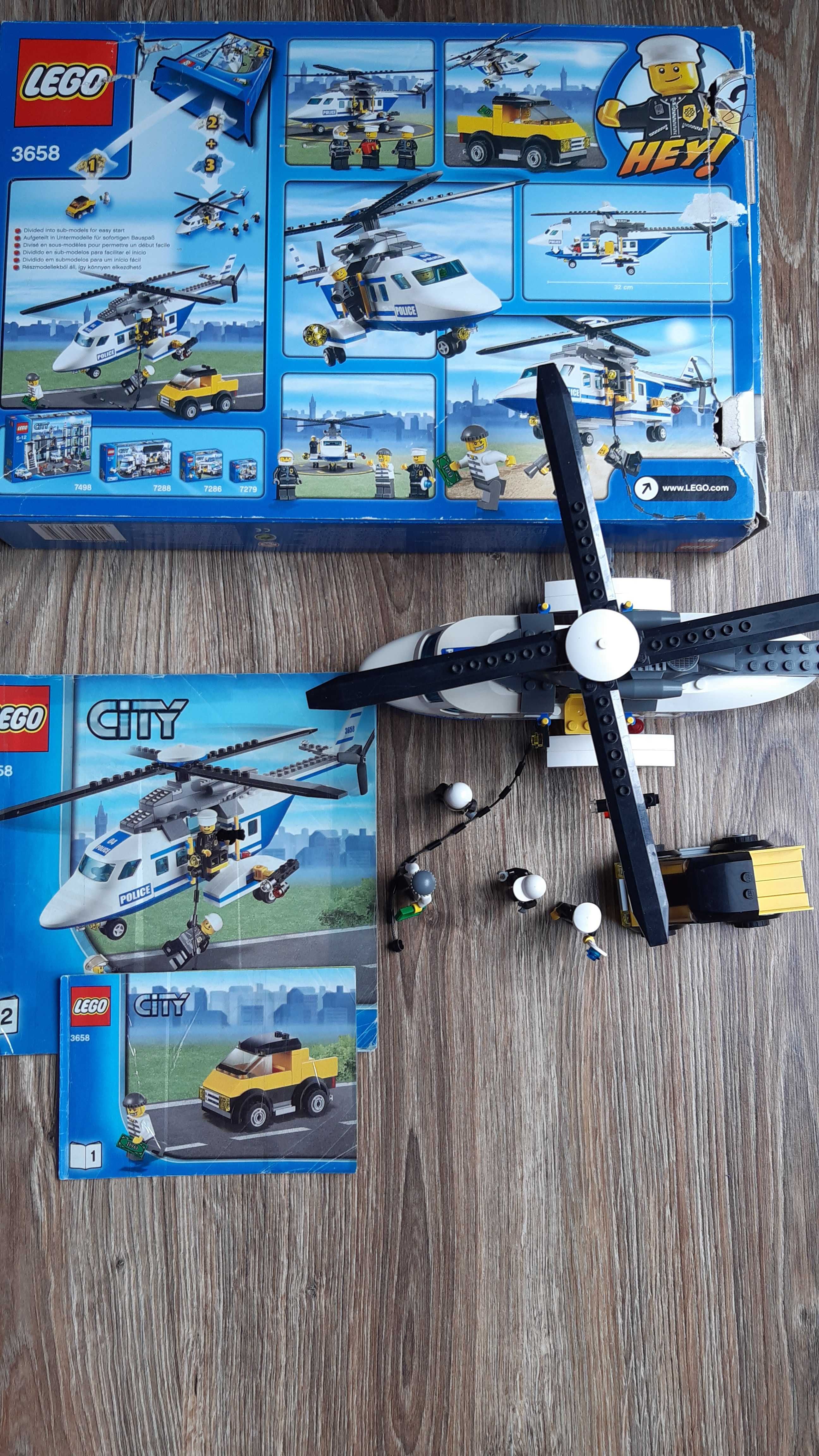 LEGO CITY 3658 Helikopter policyjny.
