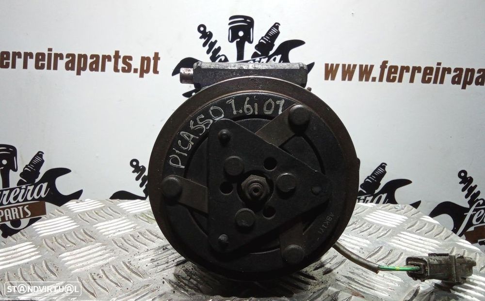 Compressor de ar condicionado Citroen Picasso 1.6i REF: SD6V12 - 1430F