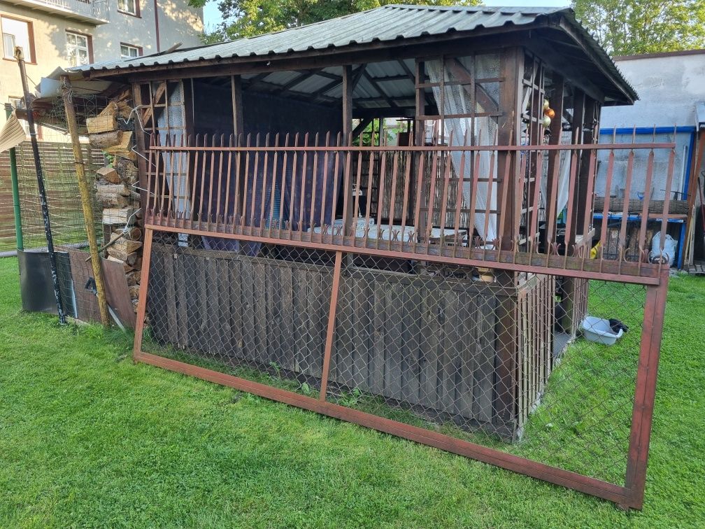 Brama przesuwna porządna, ciężka. 3,5 m na 1,75.