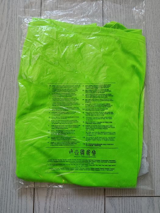 Nowa! Oryginalna Adidas koszulka piłkarska M męska limonkowa (181)