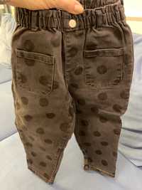 Spodnie jeansowe ZARA rozmiar 92 18-24 miesiące