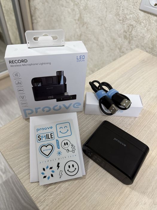Бездротовий мікрофон Proove Wireless Microphone Lightning (для )