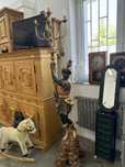 Lampa Wenecka podłogowa rzeźba, duża