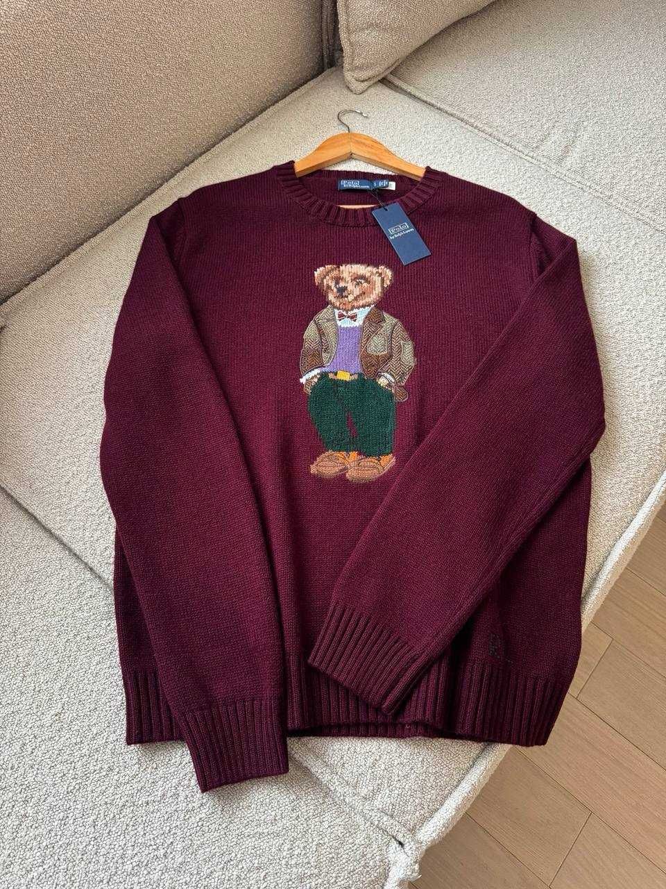 Hit Sweterki Ralph Lauren Misie Bear! Różne kolory i  modele XS S M L