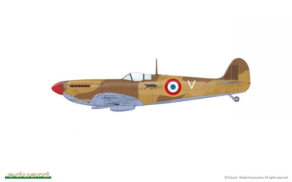 Eduard 84192 Spitfire Mk.Vc 1/48 model do sklejania