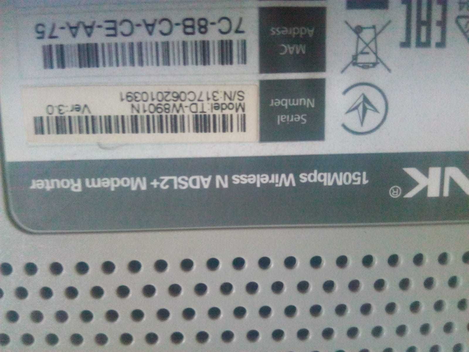 Роутер Маршрутизатор TP-LINK TD-W8901N V3  Укртелеком