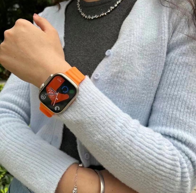 Zegarek smart watch Z55 Ultra czarny pasek odbior wysylka