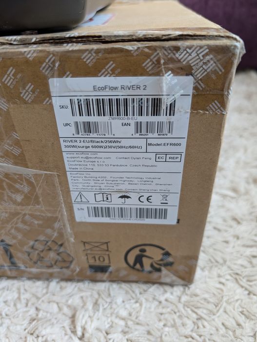 Ecoflow river 2 Зарядна станція 256вт/год 300вт