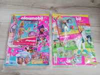 Gazetki Playmobil pink z figurkami. Nowe.