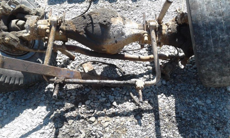 STEYR 1291 4X4 resory przednie