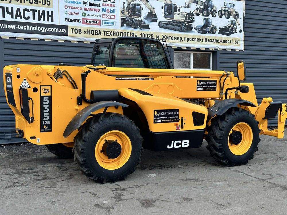 Телескопічний навантажувач jcb 535-125