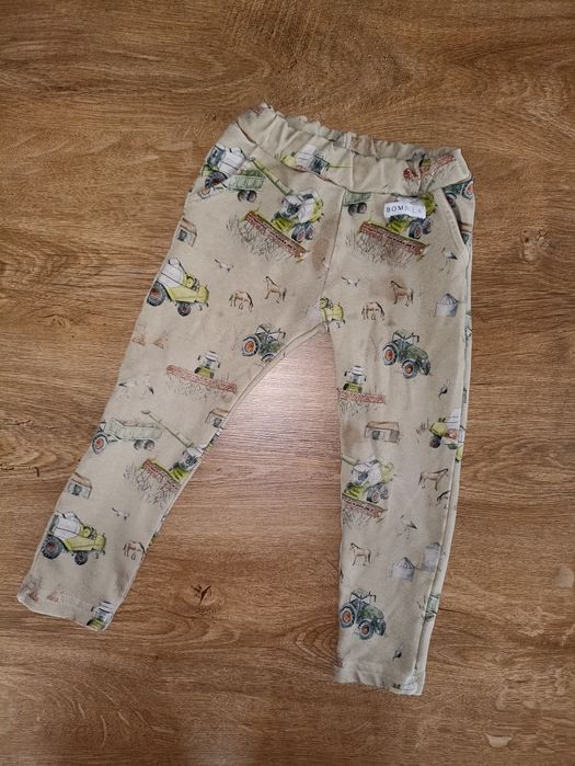 Spodnie bombela 80/86 żniwa kombajn wieś