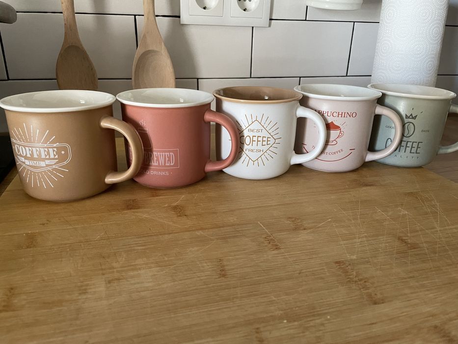 5 Chávenas para pequeno-almoço