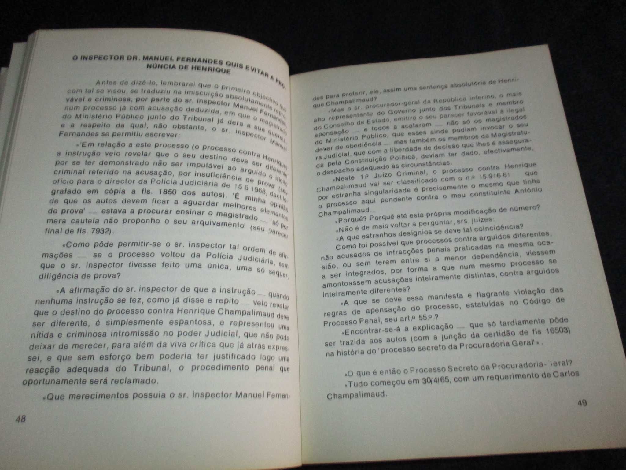 Livro Em Defesa de António Champalimaud Palma Carlos