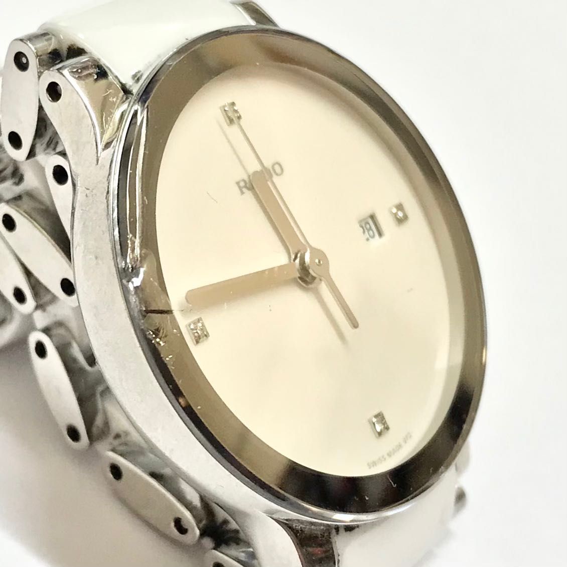 RADO Centrix 111.0928.3 Zegarek DAMSKI ceramiczny DIAMENTY oryginał