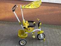 Rowerek Trójkołowy CHILDREN TRIKE Baby Mix jak nowy stan idealny żółty