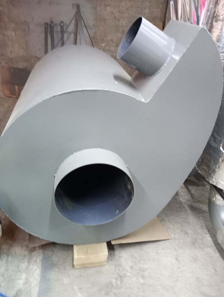 Suszarnia aerodynamiczna z grubej blachy 0,9 mm do trocin, słomy