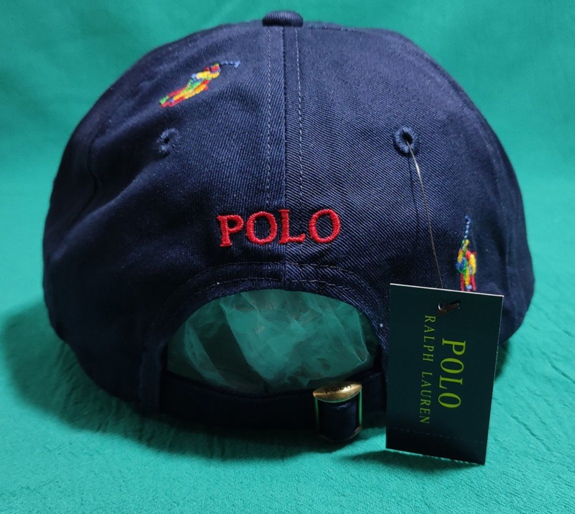 Кепка Polo Ralph Lauren мульти лого бейсболка