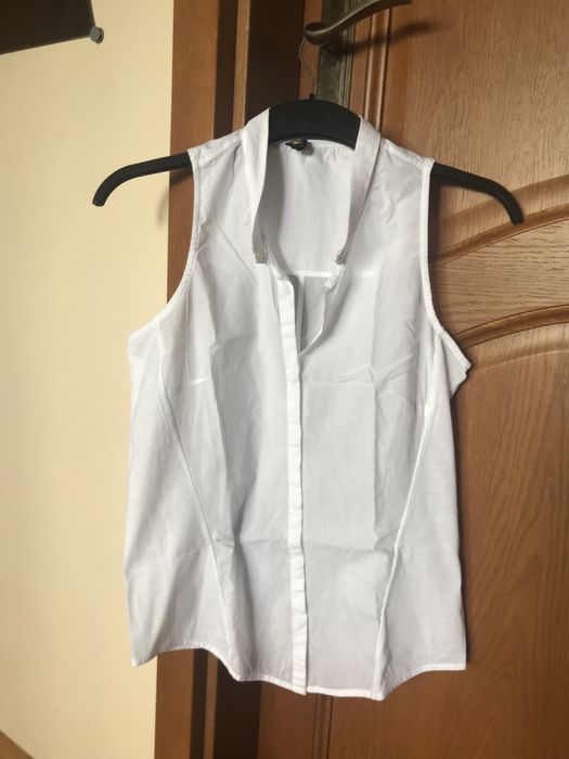 Bluzka bez rekawow S Massimo Dutti