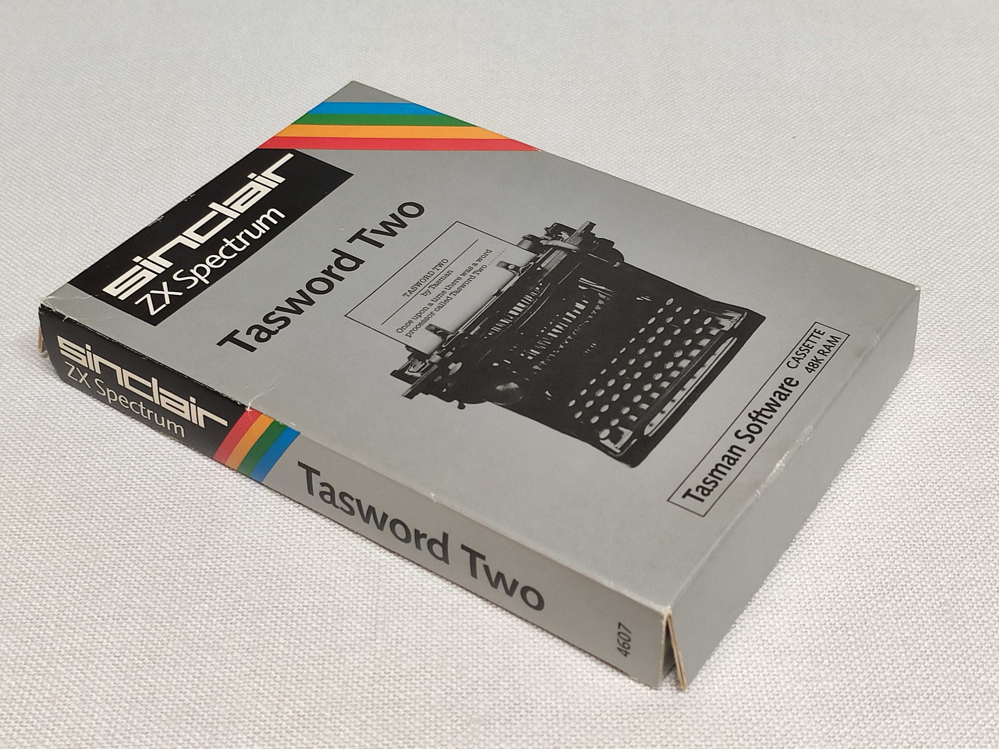 Program Tasword Two dla ZX Spectrum Sinclair Box Retro