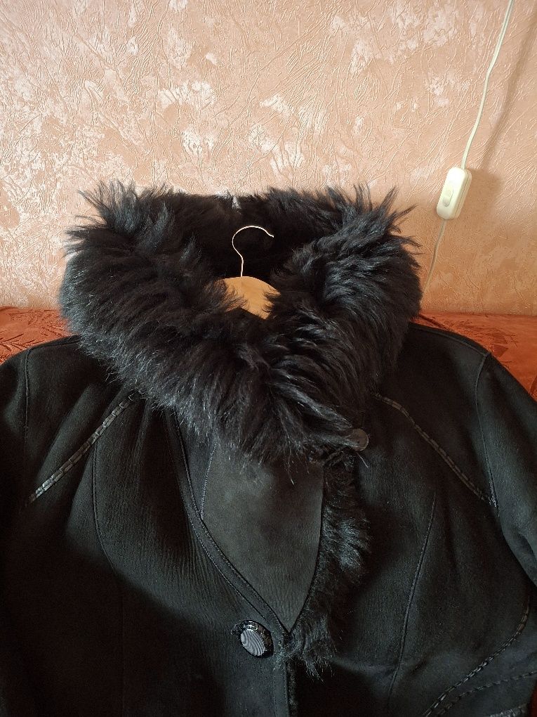 Продам дублянку. Чорна, натуральна