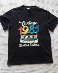 T-shirt rocznik 1981 vintage s/m/l