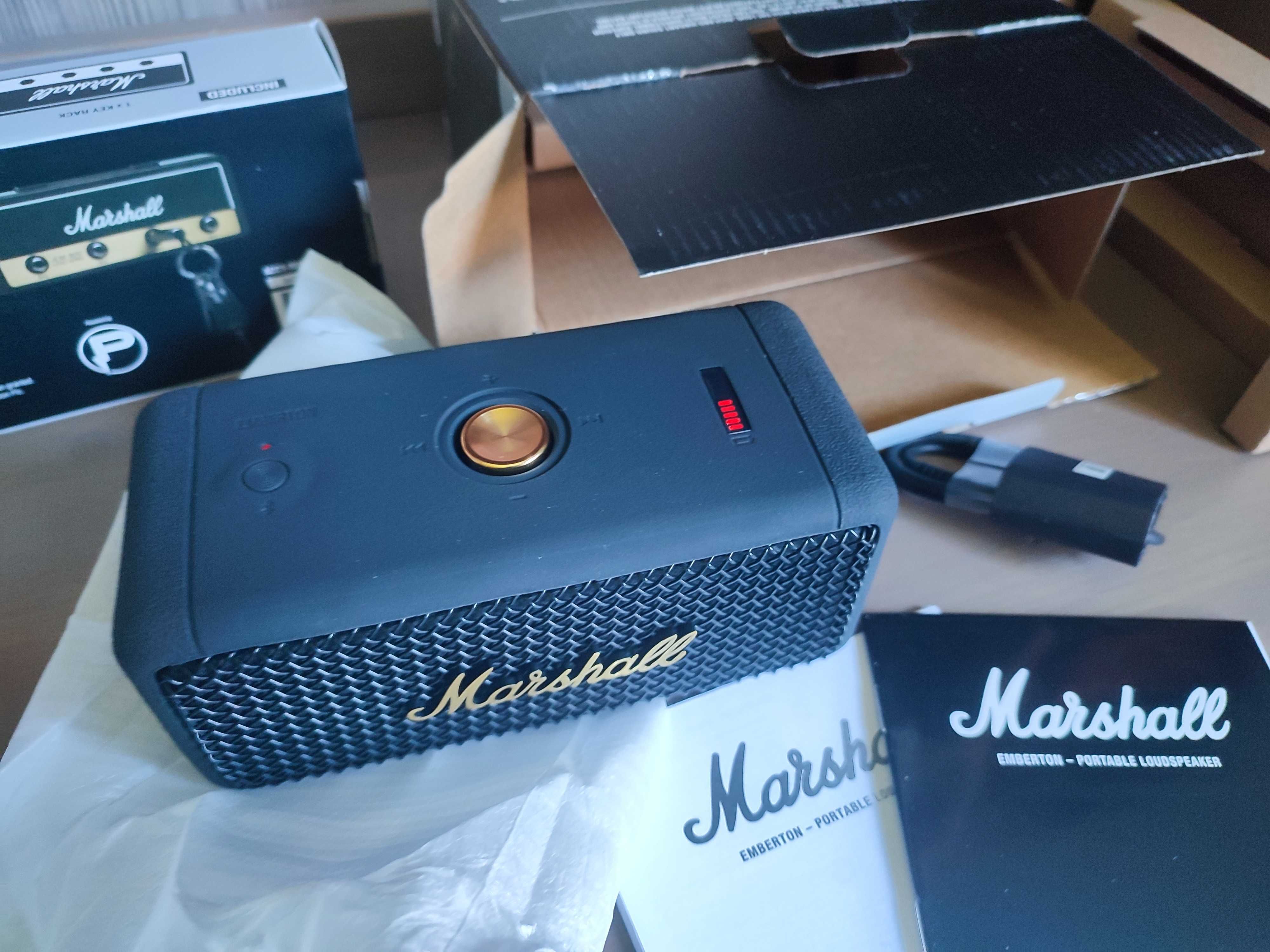Marshall Emberton + wieszak na klucze NOWE