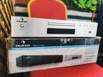 Odtwarzacz CD Player MP3 HiFi Auna AV2-CD509 USB Radio Amplituner sreb